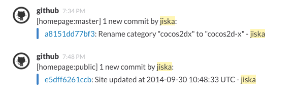 integration result