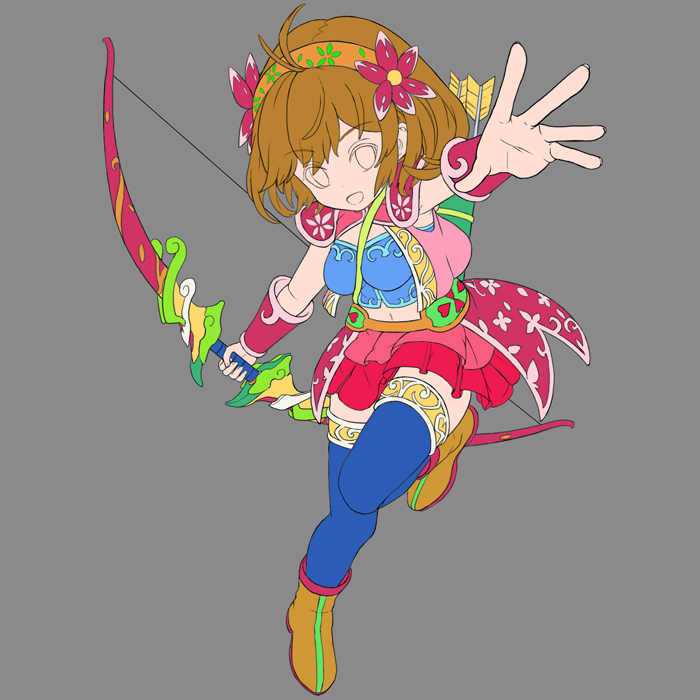 ベース塗り